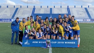 El Espanyol conquista la ASM Women's Cup en pleno 8-M