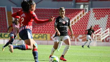El 'Rebaño Sagrado' fue de visita a Aguascalientes para sacar un importante triunfo, las anotaciones fueron hechas por Tania Morales y Ana Huerta.