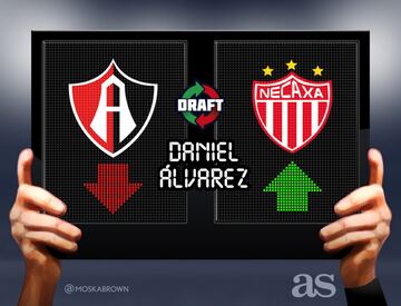 Los 79 movimientos del Draft del Apertura 2017 en imágenes