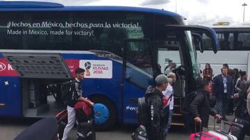 Así se despidió la selección mexicana de Rusia