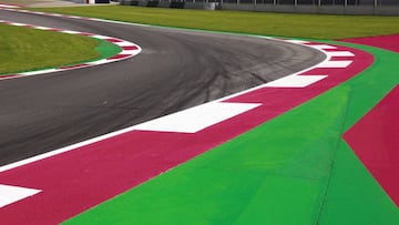 Nueva curva 10 de Red Bull Ring.