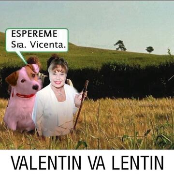 Los mejores memes de Sam va lentín