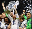 Los 17 campeones del Madrid contra sólo uno del Liverpool