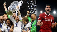 Los 17 campeones del Madrid contra sólo uno del Liverpool