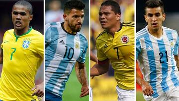 El XI ideal de descartados para las Eliminatorias en América