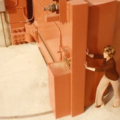 This was the heaviest door in the world: A shield to protect us from what was inside