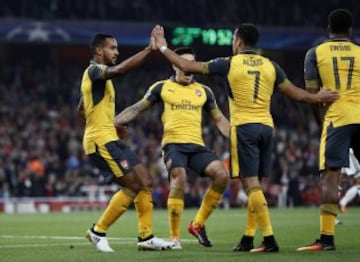 Arsenal enfrentó a Basel en la segunda jornada del Grupo A de la Champions League. Ospina y Balanta fueron titulares.