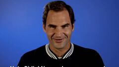 ¡Federer confirma su visita a Chile con este animado mensaje!