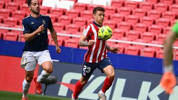 Trippier, durante el partido contra Osasuna.