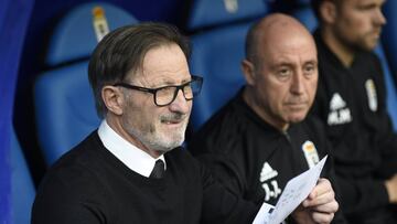 Anquela, entrenador del Oviedo