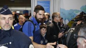 Nikola Karabatic recibido en Par&iacute;s tras ganar el Mundial de Qatar. &iquest;Jugar&aacute; en la capital la pr&oacute;xima temporada?.