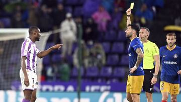 El Pucela es el cuarto equipo que más amarillas ve