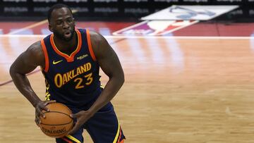 Draymond Green, durante un partido de la NBA con Golden State Warriors.