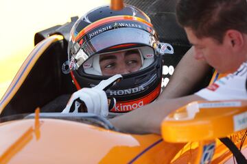 Comienza el reto de Fernando Alonso en la Indy 500