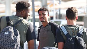 02-08-2023. JONATHAN VARANE, JUGADOR DEL SPORTING, DURANTE LA CONCENTRACIÓN DEL EQUIPO ROJIBLANCO EN MEXICO.