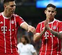 James y sus guiños al Real Madrid desde que está en Bayern