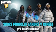 Fortnite x Moncler: skins André y Renée ya disponibles; precio y contenidos