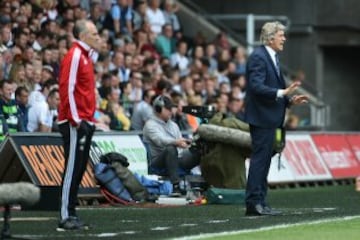 El emotivo último partido de Pellegrini con Manchester City