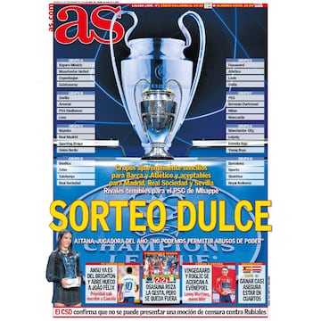 Las portadas de AS de septiembre