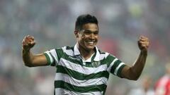 Teo Gutiérrez, campeón de la Supercopa con el Sporting