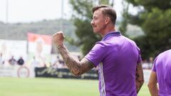 El entrenador del Real Madrid Juvenil, Guti.