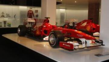 Uno de los Ferrari que ha pilotado Fernando Alonso desde su llegada a la 'Scuderia'.