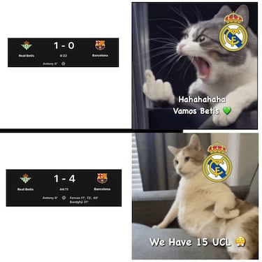 Los mejores memes de la derrota del Real Madrid ante el Celta