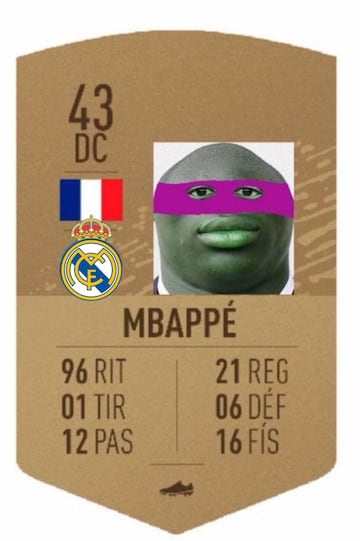 El partido de Mbappé, protagonista de los memes