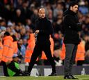Guardiola sigue siendo la bestia negra de Mikel Arteta