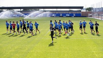 10/06/20 ENTRENAMIENTO DEL LEGANES PROTOCOLO CORONAVIRUS COVID-19
