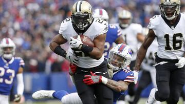 New Orleans Saints asfaltan a Bills con 6 TDs de carrera