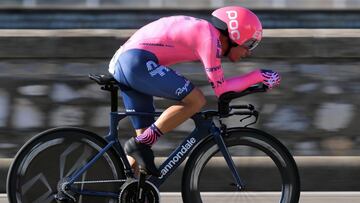 Rigoberto Urán y Egan Bernal tuvieron una buena presentación en la última etapa de la Estrella de Besseges. Tim Wellens se coronó campeón de la carrera