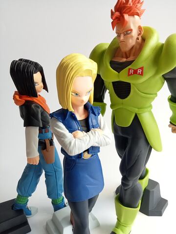 Androides 16, 17 y 18 de Dragon Ball Z por Banpresto