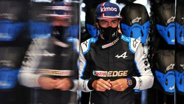 Fernando Alonso (Alpine). Zandvoort, Países Bajos. F1 2021.