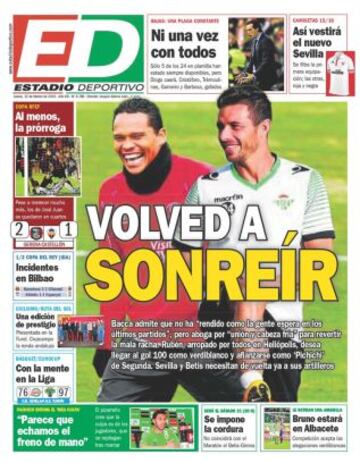 Portadas de la prensa deportiva