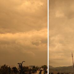 Así se vio el espectacular cielo amarillo en CDMX