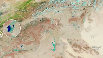 El fenómeno que ha tenido lugar en el desierto del Sáhara tras décadas de evidente sequía