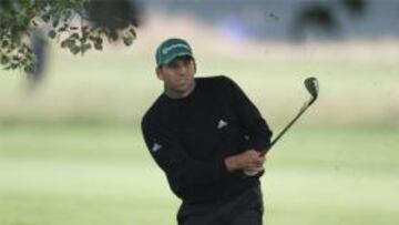 EN ASCENSO. Sergio García luce ahora una tarjeta con 140 golpes, a ocho del líder de la prueba, el estadounidense Ricky Barnes.