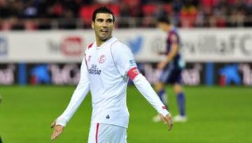 José Antonio Reyes: El delantero estuvo en Chile para un amistoso entre la UC y Sevilla, equipo que defendía en 2013 y donde era compañero de Gary Medel.