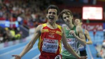 Juan Carlos Higuero consigui&oacute; la medalla de plata en los Europeos en sala. 