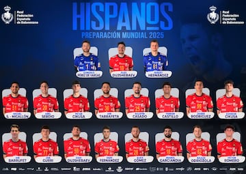 La lista completa de los Hispanos.