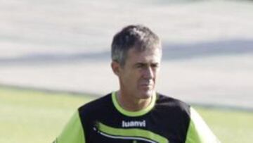 Entrenamiento del Granada CF Lucas Alcaraz.