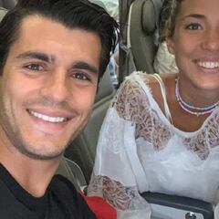 El romántico regalo de aniversario de Álvaro Morata a Alice Campello