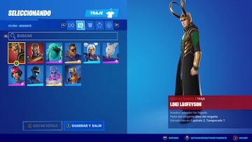 Un vistazo de cerca al skin Loki Laufeyson