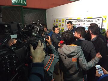 En imágenes el entrenamiento de Corinthians en Tunja