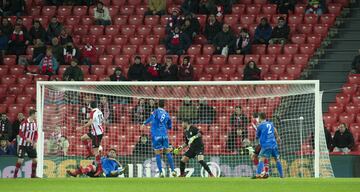 0-1. Álvaro Muñi­z marcó el gol de la clasificación del conjunto balear en el minuto 96.