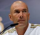 Zidane: "James está en forma y estoy contento de que esté en la plantilla"