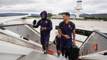 La Real parte para México sin Sadiq, con molestias en el bíceps femoral derecho