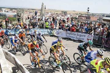 Regresó el ciclismo. Así fue la primera emocionante etapa de la Vuelta a Burgos 