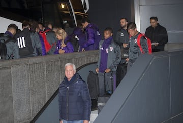 River Plate arrive in Madrid